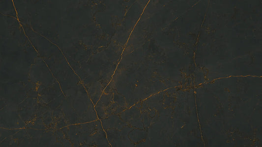 Fototapete Marmor Schwarz Bronze Nahansicht – Schwarz, Bronze, Gold, Anthrazit, selbstklebend