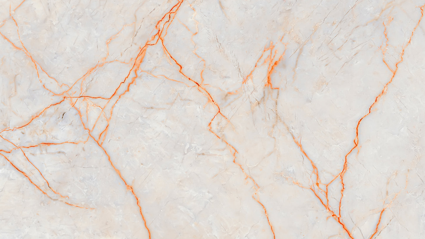 Orange Veins Marble