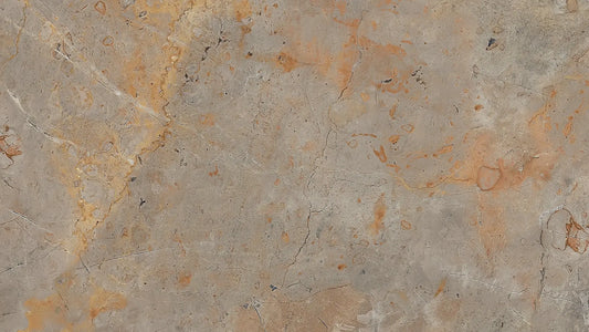 Fototapete Marmor Sahara Rost Nahansicht – Saharaocker, Rost, Warmbeige, Terrakotta, selbstklebend