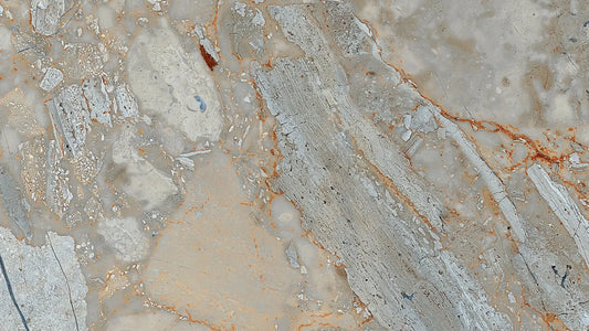 Fototapete Marmor Rustique Elegance Nahansicht – Dunkelgrau, Rost, Eisengrau, Oxidrot, selbstklebend
