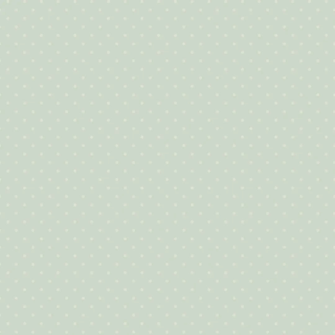 Wallpaper Children's Room Delicate Dots Mint Green