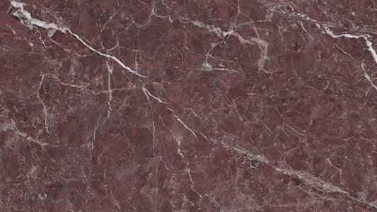 Fototapete Marmor Imperial Rot Nahansicht – Karminrot, Tiefsrot, Weiß, Dunkelrot, selbstklebend