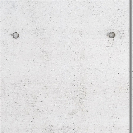 Selbstklebende Tapete Heller Beton – Light Concrete Fix Points mit realistischer Betonoptik und sichtbaren Fixpunkten für Industrial-Look.
