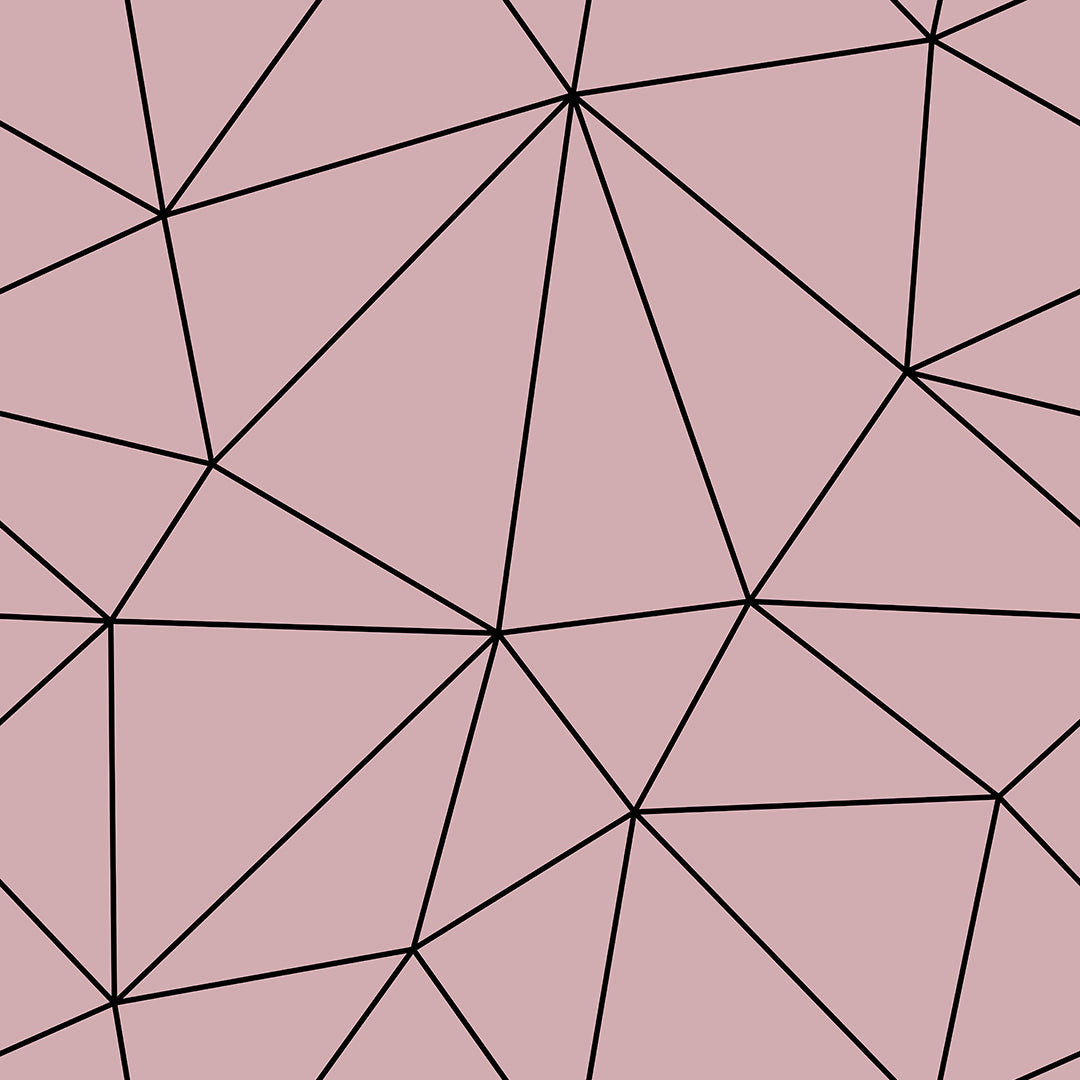 Black Mauve Geometry Zazz