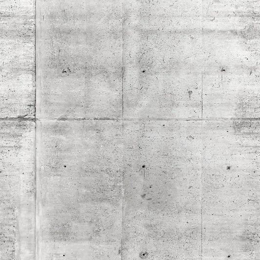 Selbstklebende Tapete Helle Betonoptik – Light Panel Concrete Surface für moderne Industrial-Wände im urbanen Wohnstil. Ideal für klare Raumgestaltung.