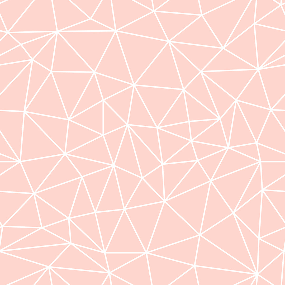 Soft Pink White Geometry Zazz