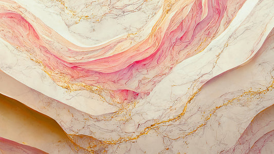 Pink Sunset Marble