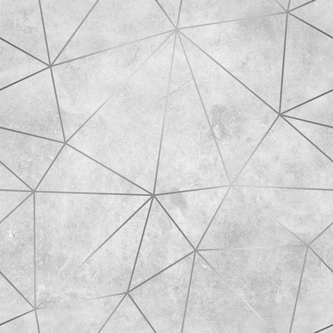 Zazz Concrete Marble – Geometric Concrete-Marble Wallpaper