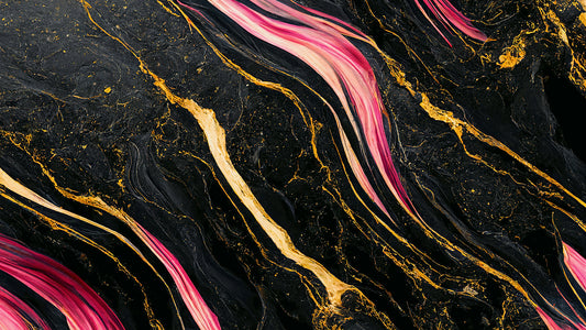 Black Gold Rose Marbel