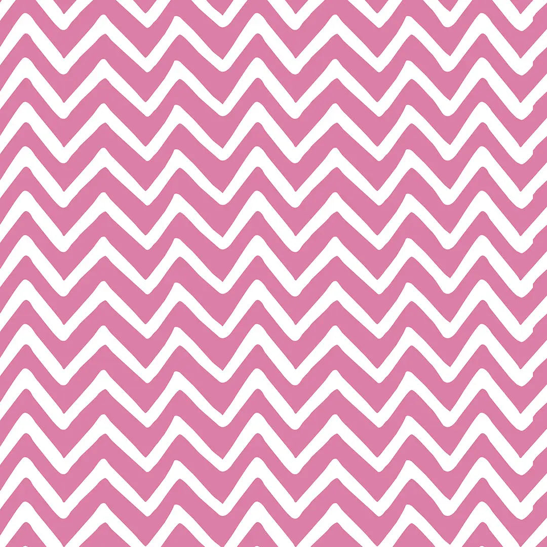 Tapete Kinderzimmer Zickzack Pink