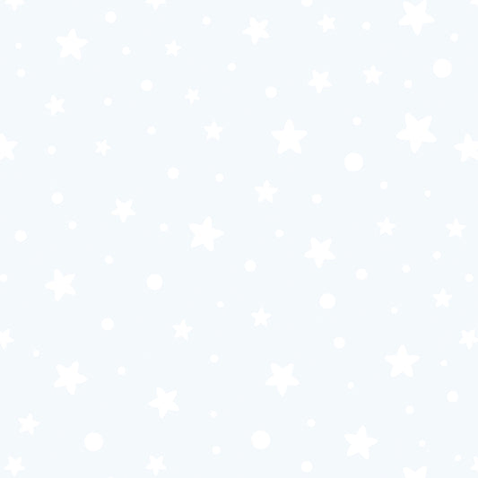 ✅ Sternchen-Muster ✅ Sanft & träumerisch ✅ Pastellfarben fürs Kinderzimmer – by Pimp My Wall