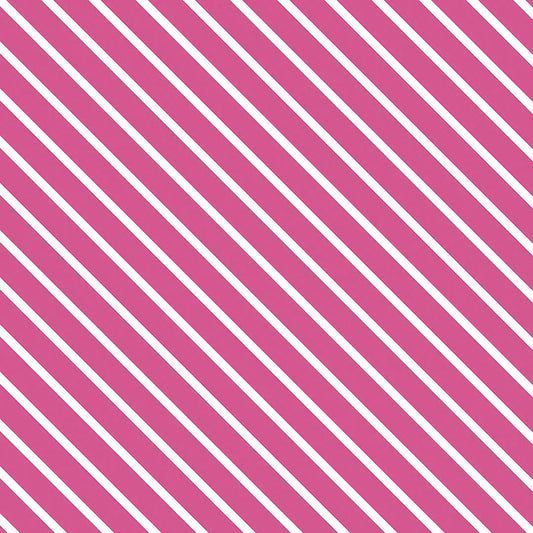 Tapete Kinderzimmer Diagonalstreifen Tuerkis Detailansicht – Tuerkis, Weiss, selbstklebend