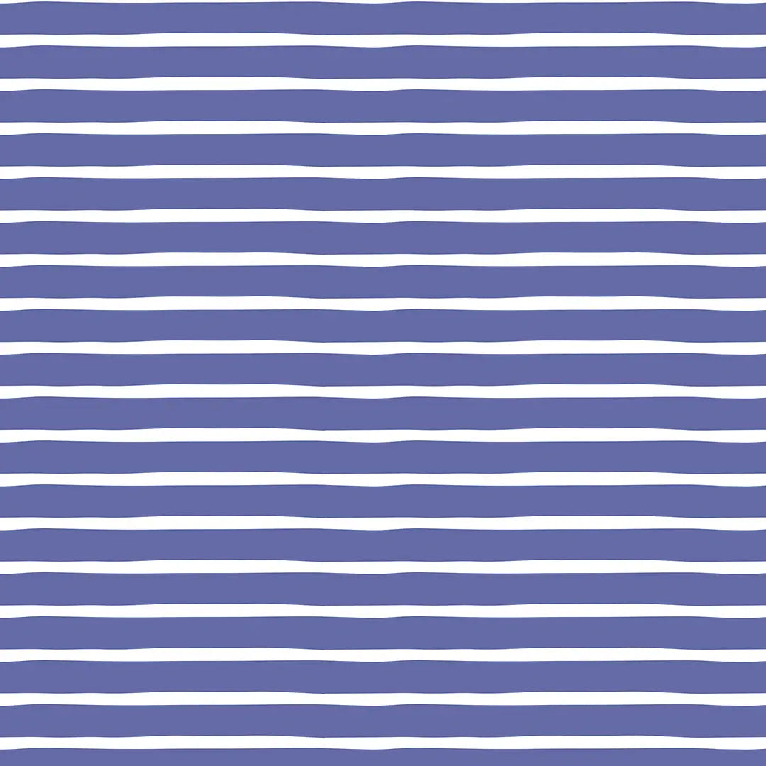 Wallpaper nursery stripes blue-violet