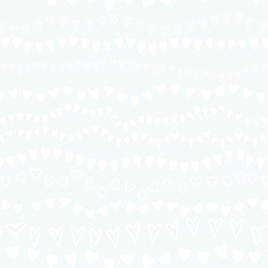✅ Herz-Girlanden ✅ Liebevoll & verspielt ✅ Pastellfarben fürs Kinderzimmer – by Pimp My Wall