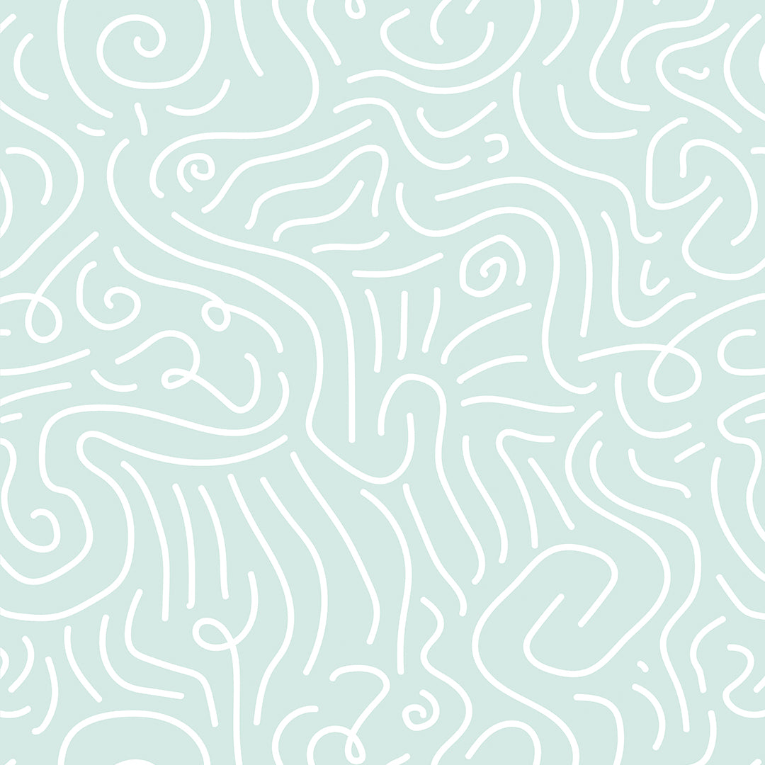 Baby Deccore Doodle Waves Collection Pantone