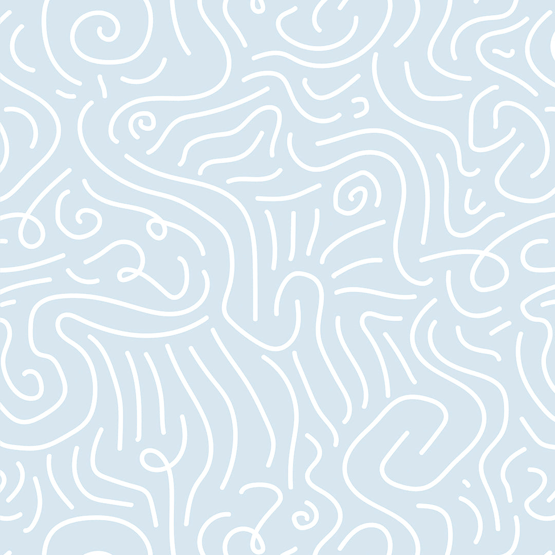 Baby Deccore Doodle Waves Collection Pantone
