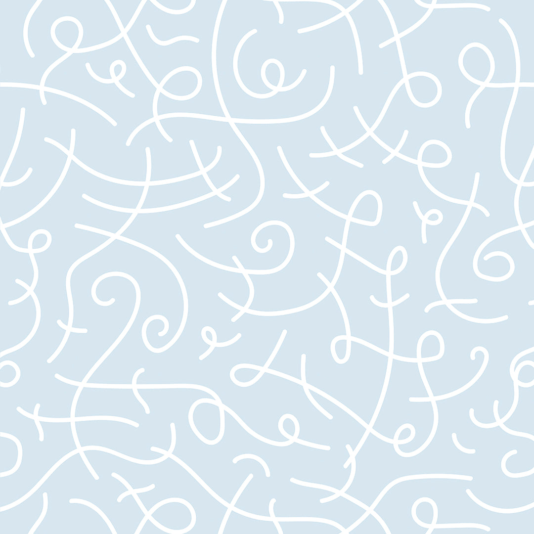 Baby Deccore Whirly Lines Collection Pantone