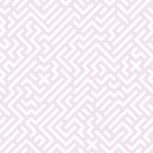 ✅ Labyrinth Muster ✅ Spielerisch & kreativ ✅ Moderne Kinderzimmer Tapete – by Pimp My Wall