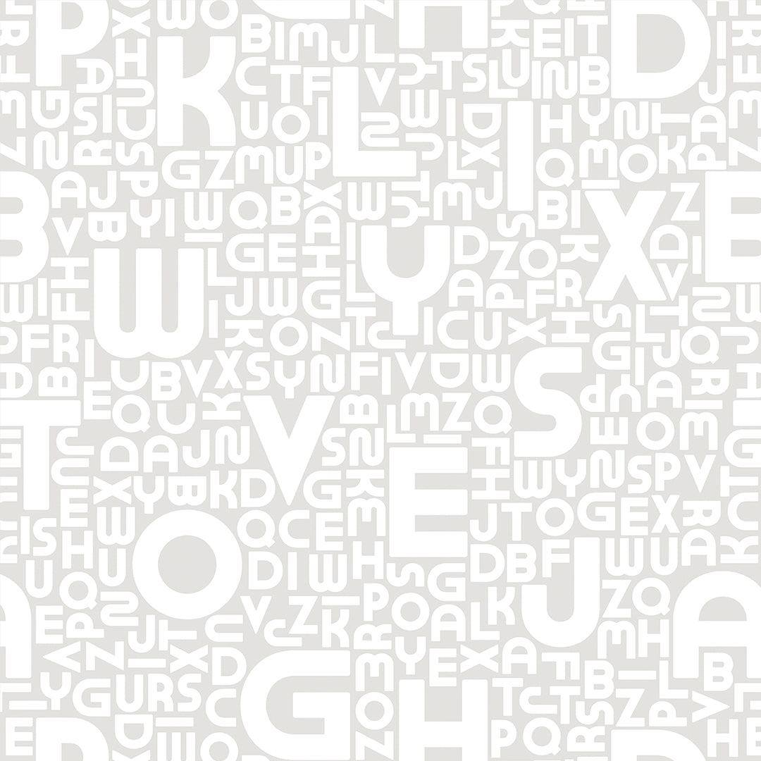 Baby Deccore Alphabet Collection Pantone