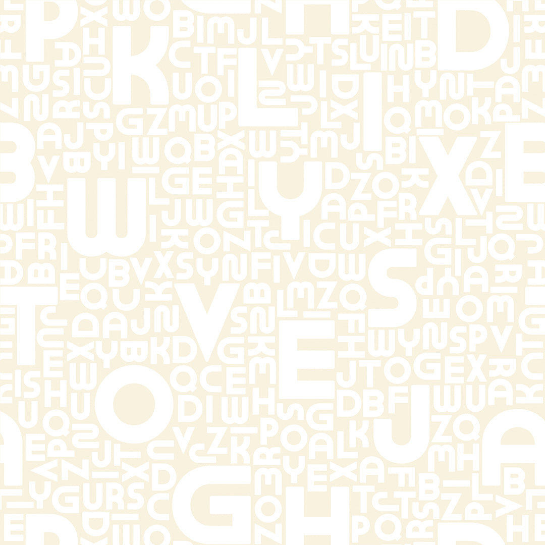 Baby Deccore Alphabet Collection Pantone