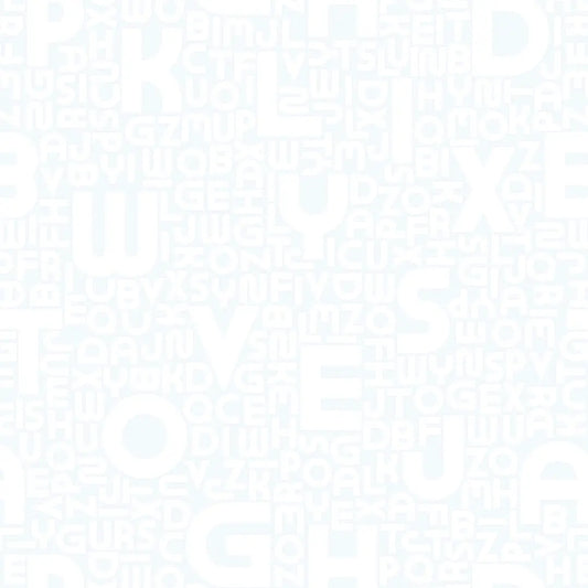 Tapete Kinderzimmer Buchstaben Pastell Detailansicht – Cremebeige, Weiss, selbstklebend