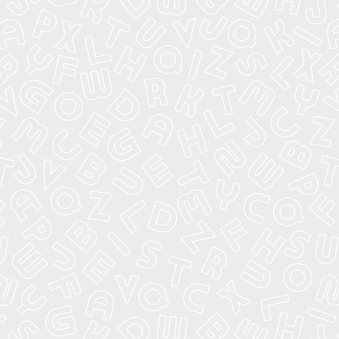 Baby Deccore Alphabet Outline Collection