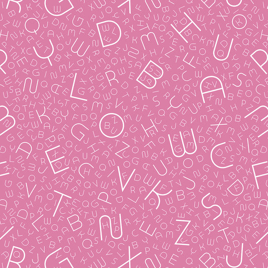 ✅ Bunte Buchstaben-Streuung ✅ Farbenfrohe Vielfalt ✅ Kreative & inspirierende Statement-Tapete fürs Kinderzimmer – by Pimp My Wall