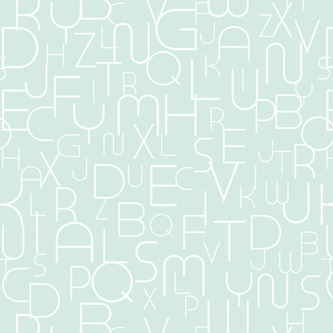 Baby Deccore Alphabet Flow Collection Pantone