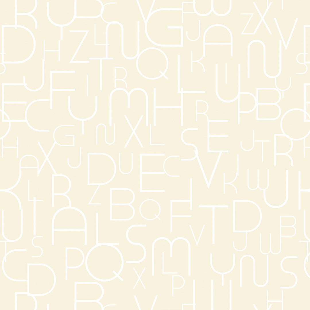 Baby Deccore Alphabet Flow Collection Pantone