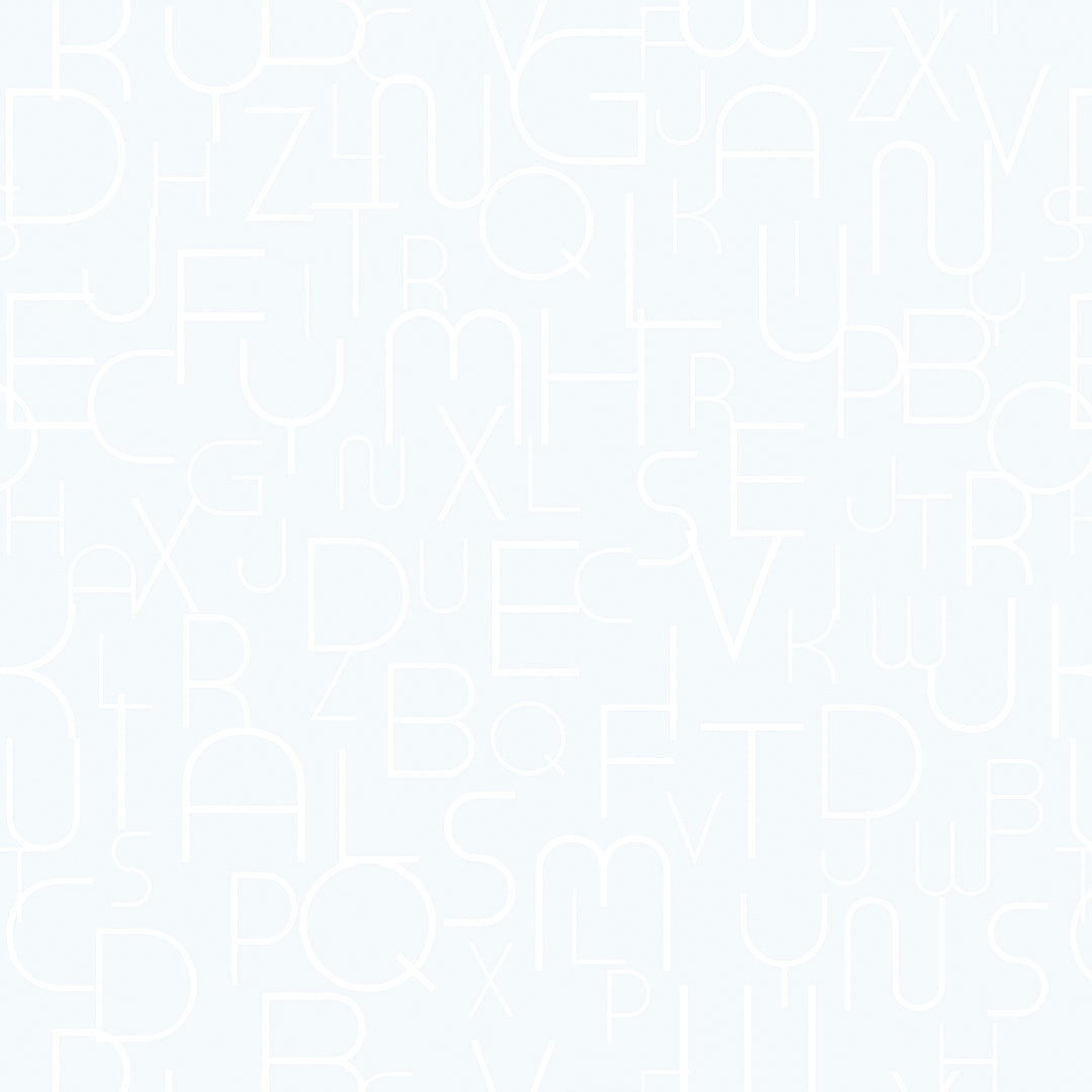 Baby Deccore Alphabet Flow Collection Pantone