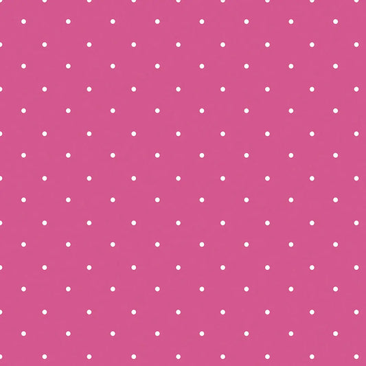 Tapete Kinderzimmer Polka Senfgelb Detailansicht – Senfgelb, Weiss, selbstklebend