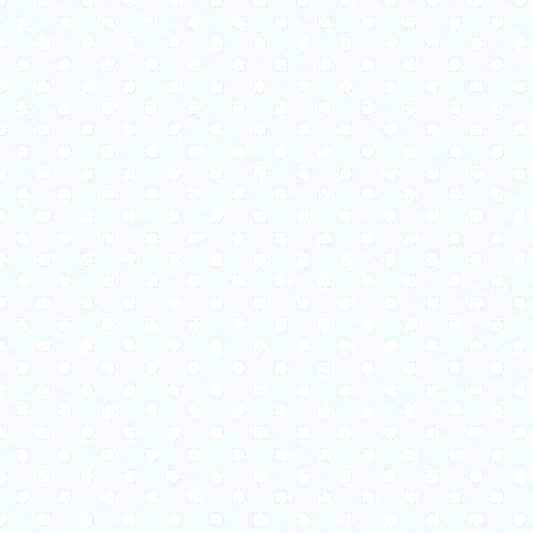 Tapete Kinderzimmer Kleine Punkte Hellblau Detailansicht – Zartes Hellblau, Weiss, selbstklebend
