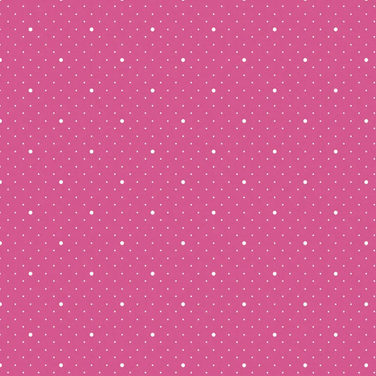 Tapete Kinderzimmer Punkte Tuerkis Detailansicht – Tuerkis, Weiss, selbstklebend