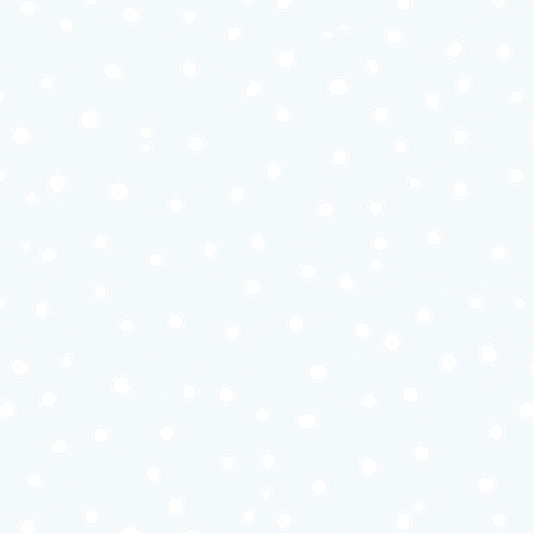 ✅ Snow Dots ✅ Sanft & beruhigend ✅ Punktetapete fürs Kinderzimmer – by Pimp My Wall