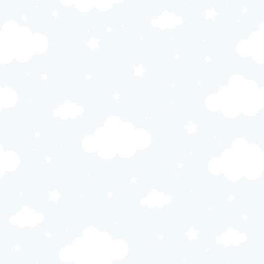 ✅ Cloudy Sky ✅ Sanft & himmlisch ✅ Wolken-Tapete fürs Kinderzimmer – by Pimp My Wall
