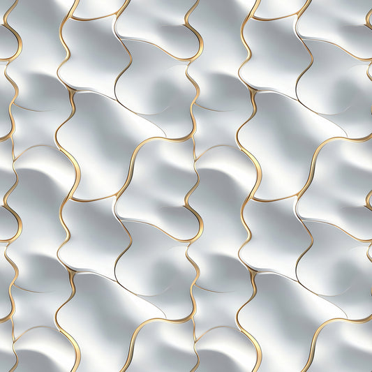 3D-Tapete in Perlweiß jetzt entdecken selbstklebende Tapete PVC-frei Lieferzeit 2-4 Werktage PCC FoliaConcept