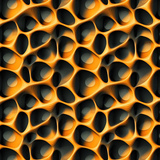 selbstklebende Tapete PVC-frei Lieferzeit 2-4 Werktage PCC FoliaConcept 3D Fototapete in Gelb-Schwarz