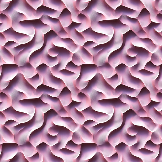 3D Fototapete in Lila & Rosa Weiche 3D-Wellenstruktur selbstklebende Tapete PVC-frei Lieferzeit 2-4 Werktage PCC FoliaConcept