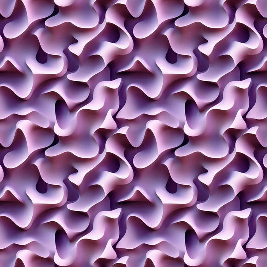 3D Tapete in Lila & Rosa Wellenstruktur mit plastischem Effekt selbstklebende Tapete PVC-frei Lieferzeit 2-4 Werktage PCC FoliaConcept