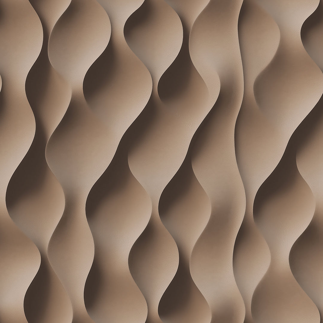 3D-Tapete Selbstklebend & PVC-frei Fließende Formstruktur für moderne Wände Design mit Bewegung und Eleganz – I made by PCC FoliaConcept!