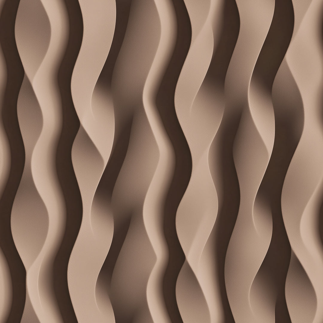 3D-Tapete Selbstklebend & PVC-frei Wellenstruktur für moderne Eleganz Bewegtes Design für stilvolle Raumgestaltung – I made by PCC FoliaConcept!