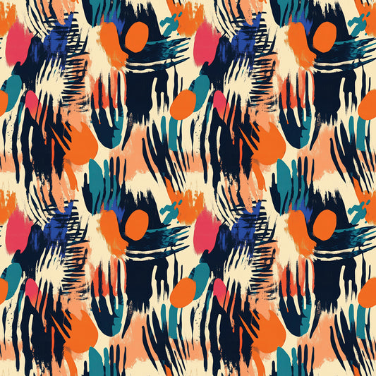 Pinselstrich-Muster Abstrakt