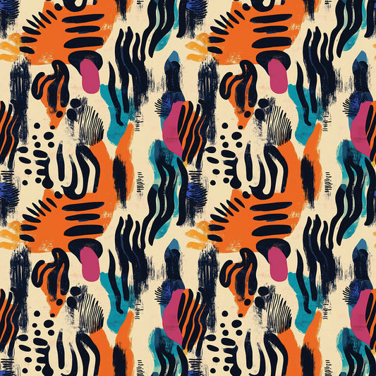 Bunte Musterformen Abstrakt