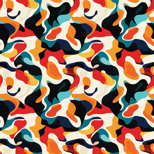 Bunte Farbflächen Abstrakt