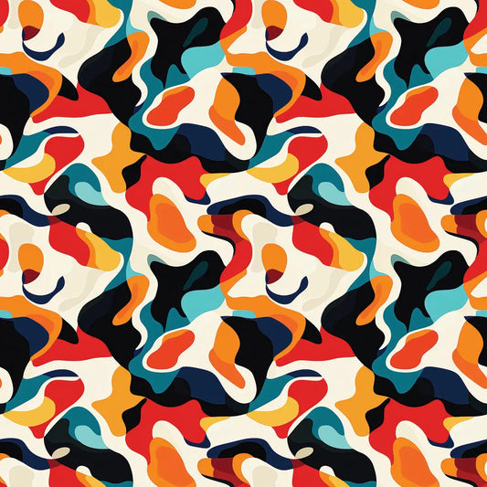 ✅ Selbstklebende Tapete ✅ Abstrakte Wandgestaltung ✅ Farbenfrohes Design – Pimp My Wall