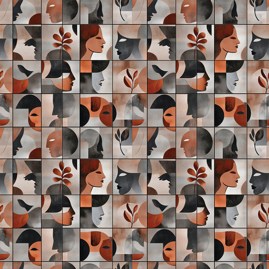 Gesichter & Formen Abstrakt