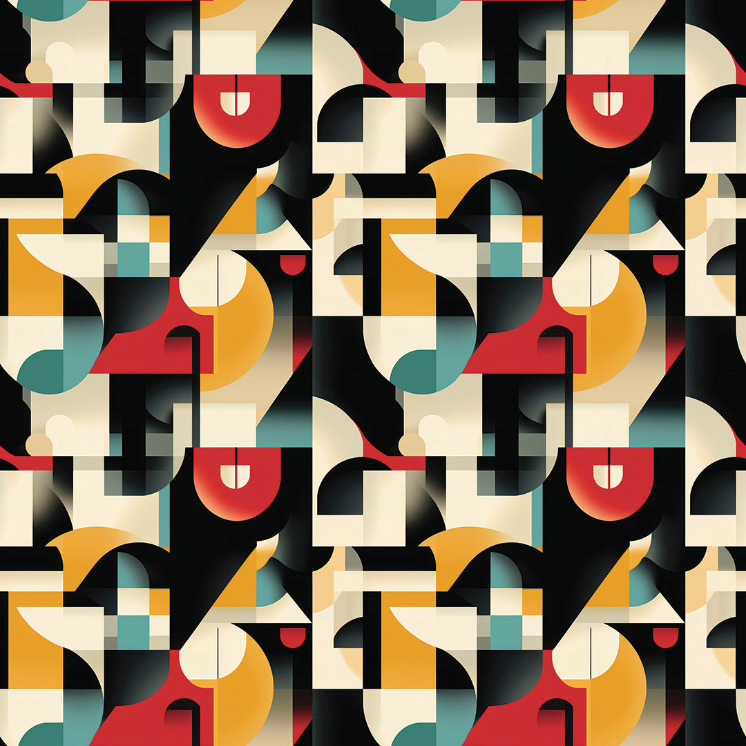 Retro Geometrie Abstrakt