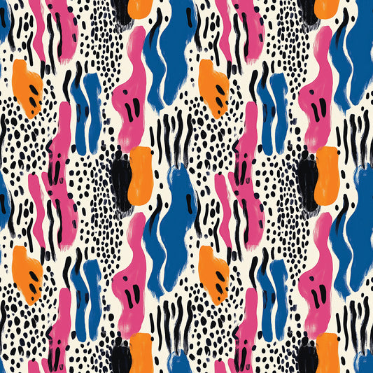 Wilde Streifen Abstrakt