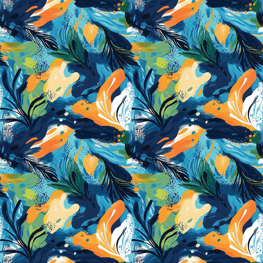 Tropische Farbströme Abstrakt