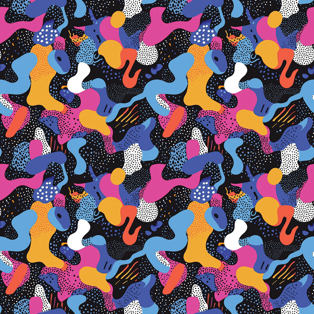 Pop-Art Farbexplosion Abstrakt